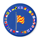 Yankee Am Dragging Anchor Nautical Signal Flag magnets