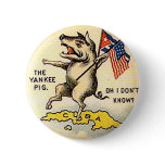 Yankee Pig - Button
