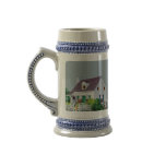 yard a-hole beer mug