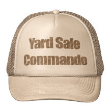 Yard Sale Commando Trucker Hats