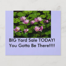 Yard Sales are #1 Flyer Design