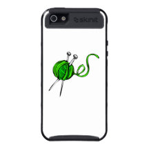 Yarn and Knitting Needles Covers For iPhone 5