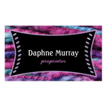 Yarn Knit Crochet Shop Business Card Templates