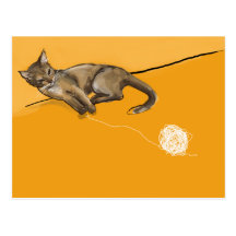 Yarn Post Card