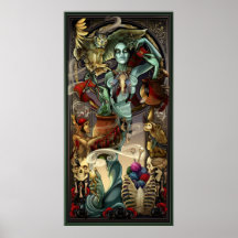 Yarn Zombies "Bridgette" Full-Length Poster