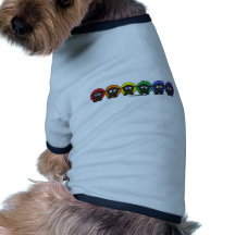 Yarnoholics Anonymous Fluffy Rainbow Sheep Pet Clothes