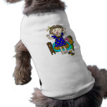 Yawning Bedtime Girl Pet Tee