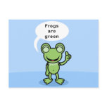 Yay For Colour Frog Character