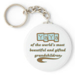 YaYa of Gifted Grandchildren Keychain
