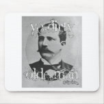 Ye Dirty Olde Man Magazine Logo Mousepads