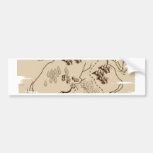 Ye Olde Pirate Treasure Map Bumper Stickers