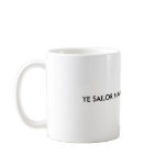 YE SAILOR NAVAL UNIFORM GLOVE! COFFEE MUGS