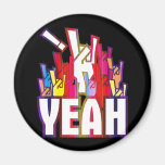 YEAH! FRIDGE MAGNET