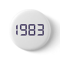 Year of birth - 1983 - Birthday Pin