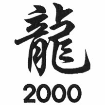 Year of The Dragon 2000 Embroidered Shirt
