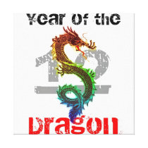 Year of the Dragon 2012 Canvas Print