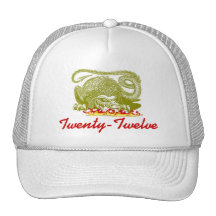 Year of the Dragon 2012 Twenty-Twelve Hat Cap