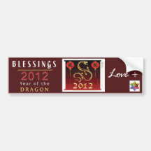Year of the Dragon - Bumper Sticker