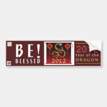Year of the Dragon - Bumper Sticker