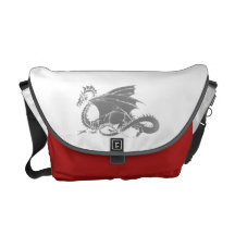 Year of the Dragon Messenger Bag
