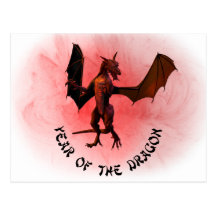 Year of the Dragon Post Card