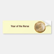 Year of the Horse Bumper Stickers
