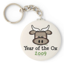 Year Of The Ox Key Chain