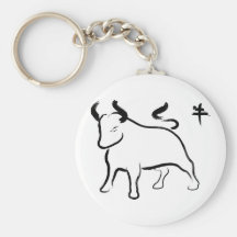 Year of the Ox Keychains