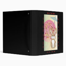 Year of the Rabbit 3 Ring Binder