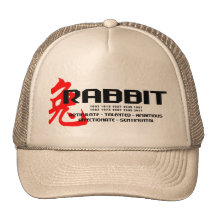 Year of The Rabbit Years - Characteristics Trucker Hats