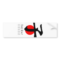 Year of the Rat bumper stickers