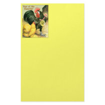 Year of the Rooster Medallion Stationery