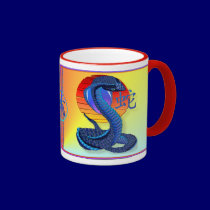 Year Of The Snake and Sun Mugs mugs