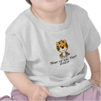 Year of the Tiger Baby T shirt t-shirts