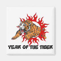 Year of The Tiger Magnet