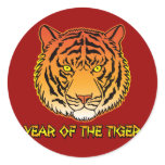 Year of the Tiger Portrait Sticker