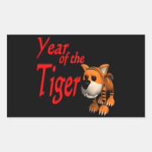Year Of The Tiger Sticker