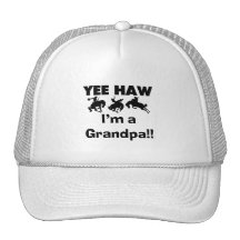 Yee Haw I'm a Grandpa T-shirts and Gifts Hats