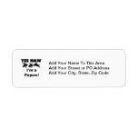 Yee Haw I'm a Papaw T-shirts and Gifts Custom Return Address Label