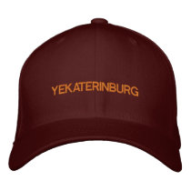 Yekaterinburg Cap Embroidered Baseball Cap