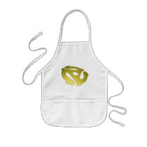 Yellow 3D 45 RPM Adapter Aprons