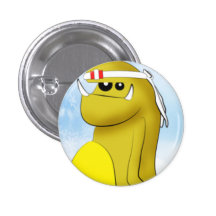 Yellow Achievement Badge Pin