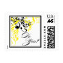 Yellow and Black Flourish Do You? Stamp