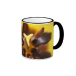 Yellow and Black Tulip Mug