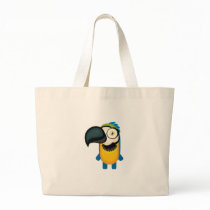 Yellow and Blue Parrot - My Conservation Park Canvas Bag
