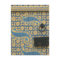 Yellow and Blue Tallinn, Estonia Wooden Doorway Postcard