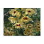 Yellow and Maroon Orchids Postcard