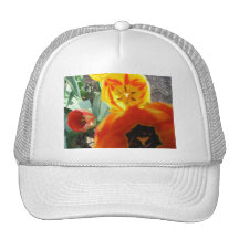 Yellow and Orange Tulips Baseball Hat