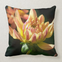 Yellow and Pink Flower American MoJo Pillows