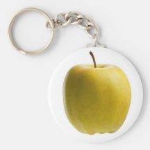 Yellow apple keychains